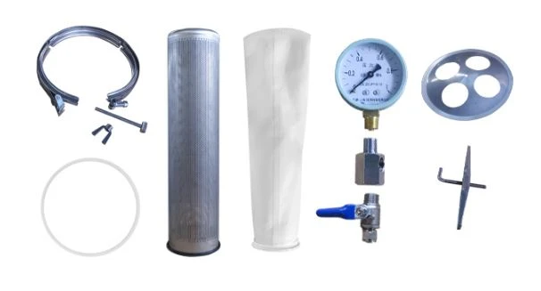 Stainles steel bag filter spare parts Stainles steel bag filter spare parts